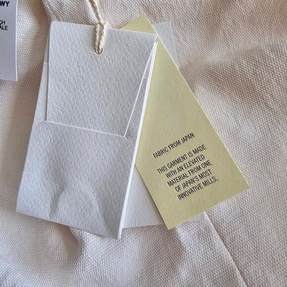 Aritzia Wilfred New Flowy Button-up Shirt - 2020 - Light Birch - Sz S - NWT - Picture 12 of 15